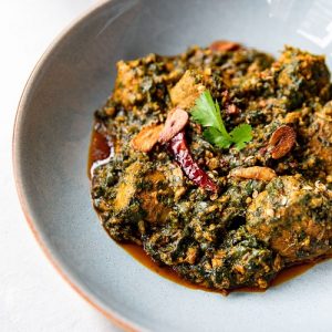 LAMB SAAG BHUNA MASALA