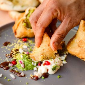 VEGETABLE SAMOSA (VG) (VE) 3PCS