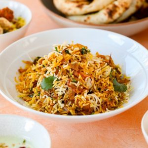 LUCKNOW STYLE CHICKEN BIRYANI (GF)