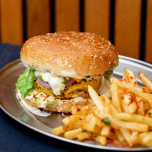 Anaar's Chicken BURGER