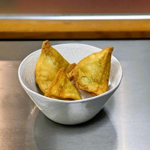 Punjabi Samosa Chaat (V)(GF)